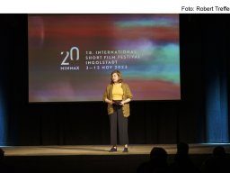 Fotos der Preisverleihung des Kurzfilmfestivals "20minmax"