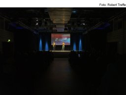 Fotos der Preisverleihung des Kurzfilmfestivals "20minmax"