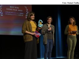 Fotos der Preisverleihung des Kurzfilmfestivals "20minmax"