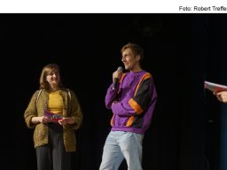 Fotos der Preisverleihung des Kurzfilmfestivals "20minmax"