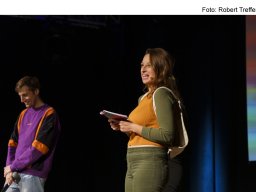 Fotos der Preisverleihung des Kurzfilmfestivals "20minmax"