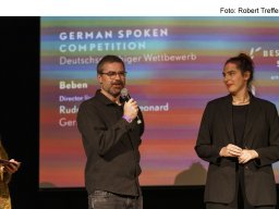 Fotos der Preisverleihung des Kurzfilmfestivals "20minmax"