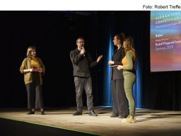 Fotos der Preisverleihung des Kurzfilmfestivals "20minmax"