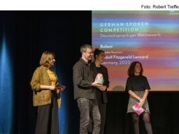 Fotos der Preisverleihung des Kurzfilmfestivals "20minmax"