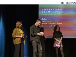 Fotos der Preisverleihung des Kurzfilmfestivals "20minmax"
