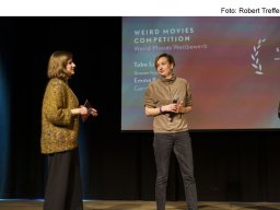 Fotos der Preisverleihung des Kurzfilmfestivals "20minmax"