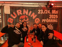 Fotos des Burning Lake-Festivals 2025 – Rockmusik &amp; Feuer in Pförring